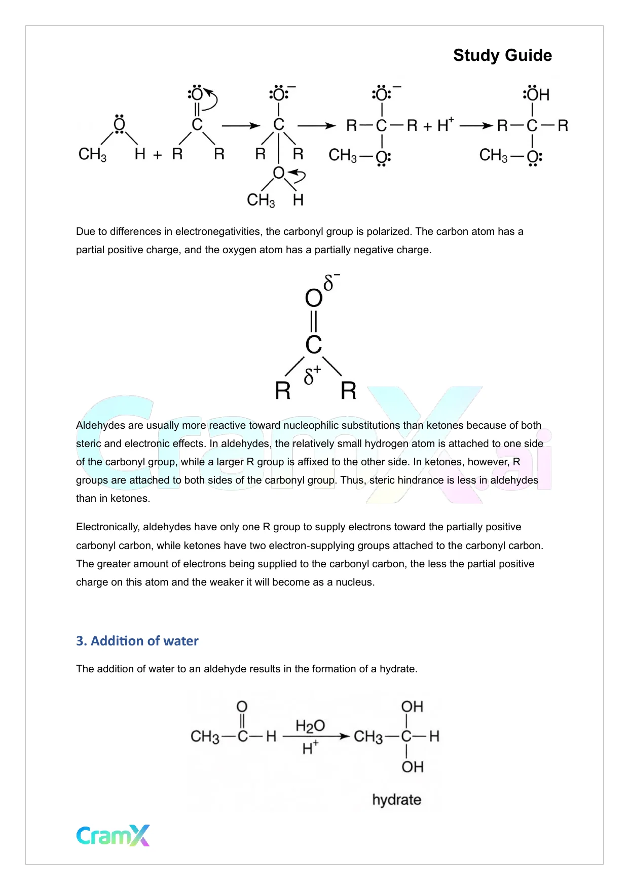 Organic Chemistry II - Aldehydes and Ketones - Page 8 preview image