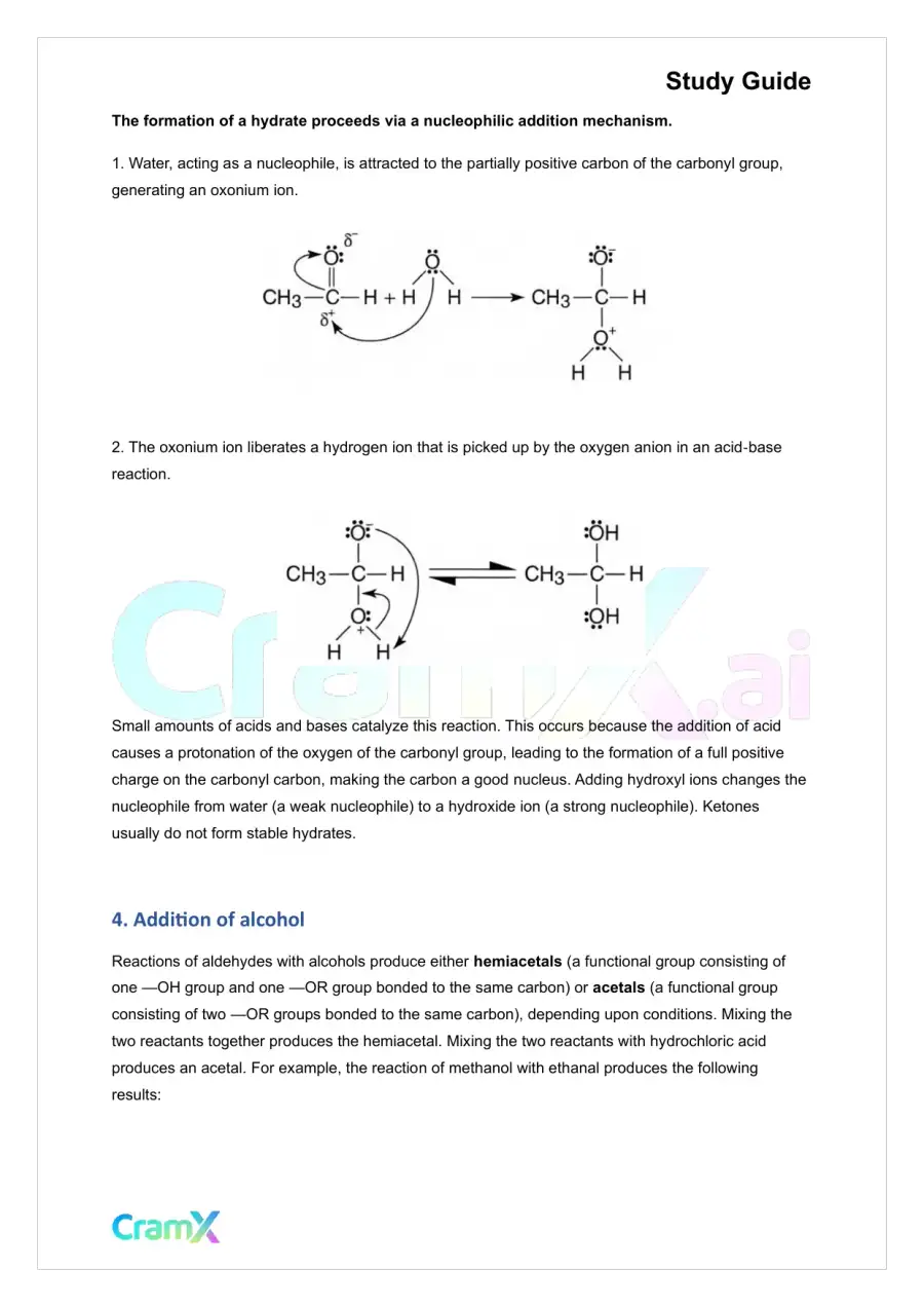 Organic Chemistry II - Aldehydes and Ketones, page 9