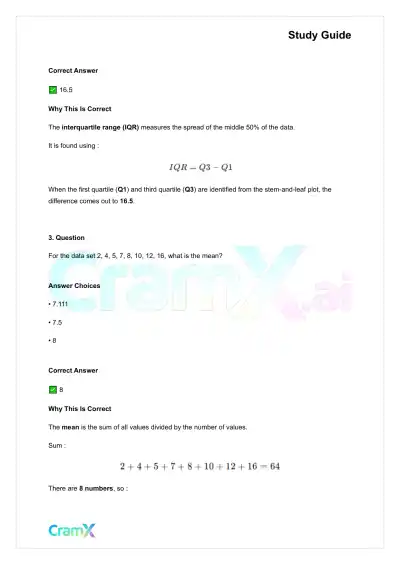 Statistics - Cummulative Reviews - Page 2 preview image