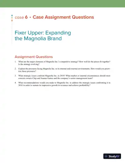 Solution Manual for Crafting and Executing Strategy: Concepts , 22nd Edition - Page 10 preview image