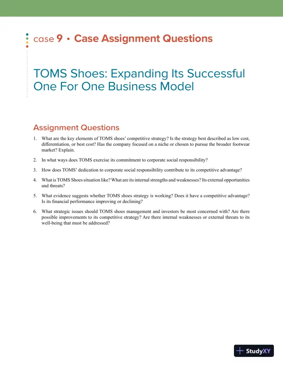 Solution Manual for Crafting and Executing Strategy: Concepts , 22nd Edition, page 13