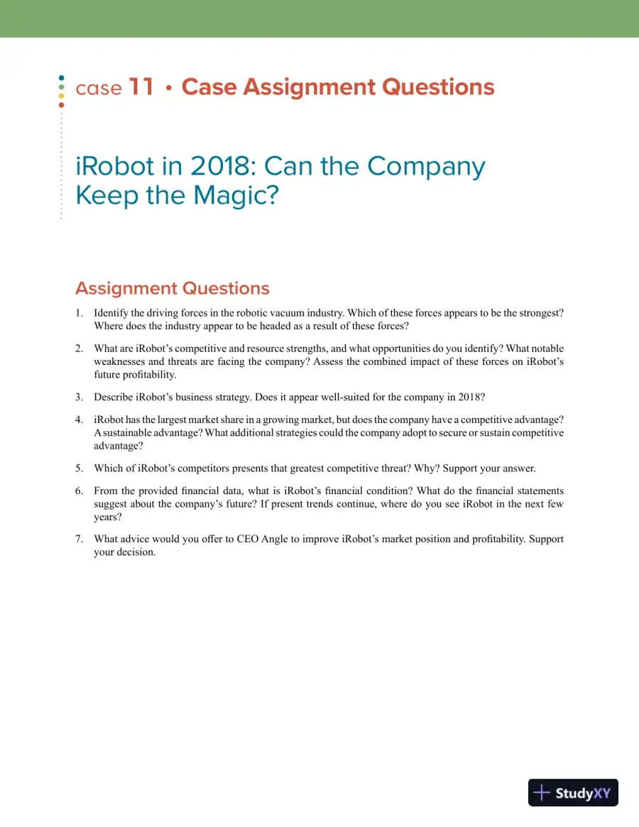 Solution Manual for Crafting and Executing Strategy: Concepts , 22nd Edition, page 15