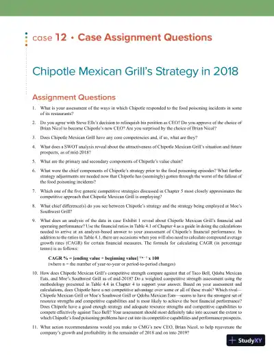 Solution Manual for Crafting and Executing Strategy: Concepts , 22nd Edition - Page 16 preview image