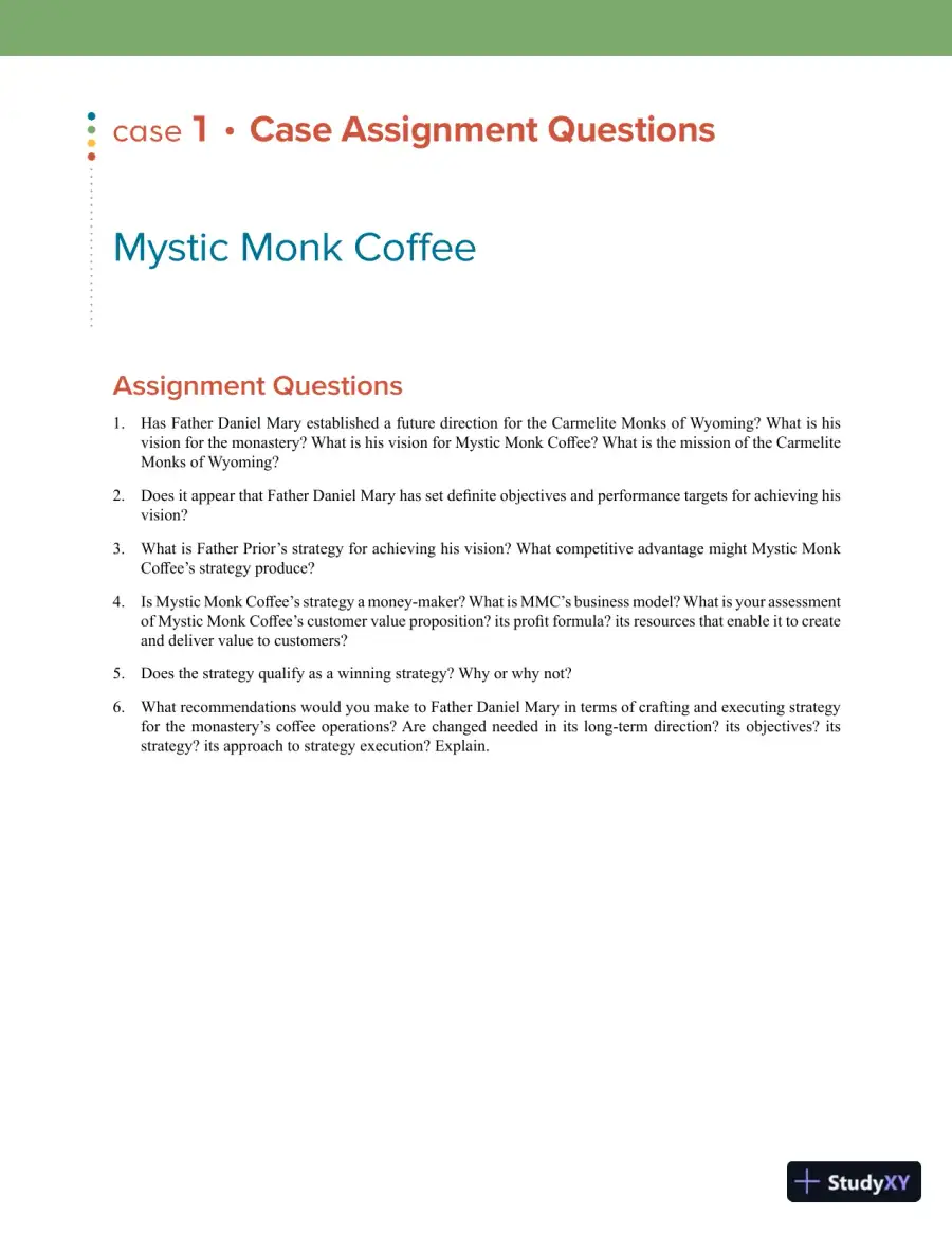Solution Manual for Crafting and Executing Strategy: Concepts , 22nd Edition, page 5