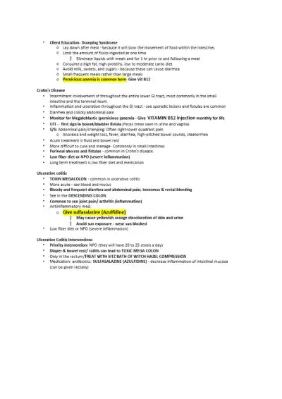 Key Concepts for NCLEX - Page 3 preview image