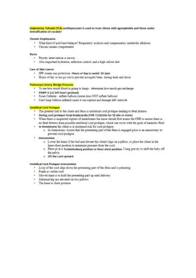 Key Concepts for NCLEX - Page 46 preview image