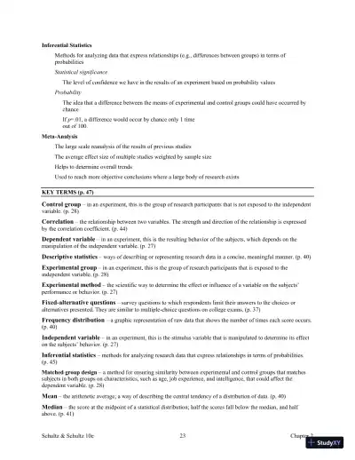 Test Bank For Psychology and Work Today, 10th Edition - Page 28 preview image