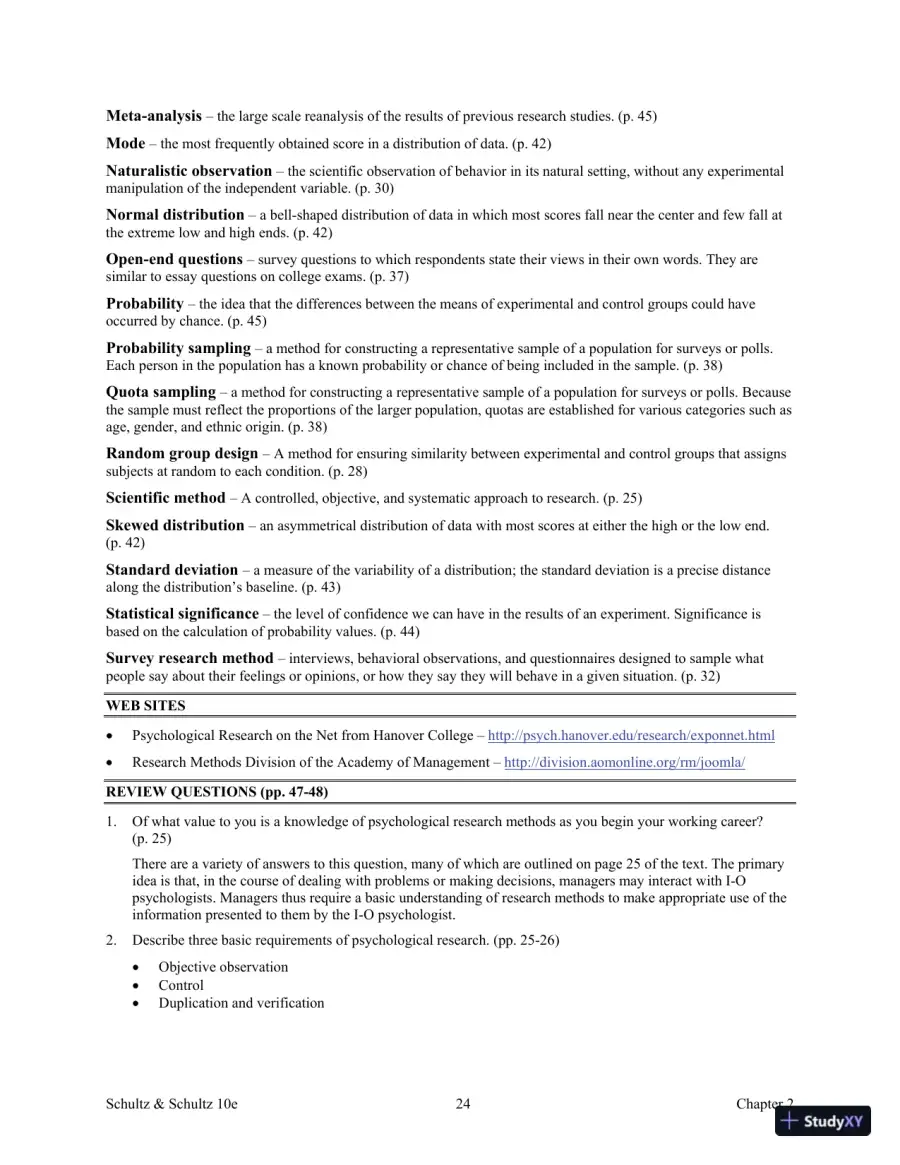 Test Bank For Psychology and Work Today, 10th Edition, page 29