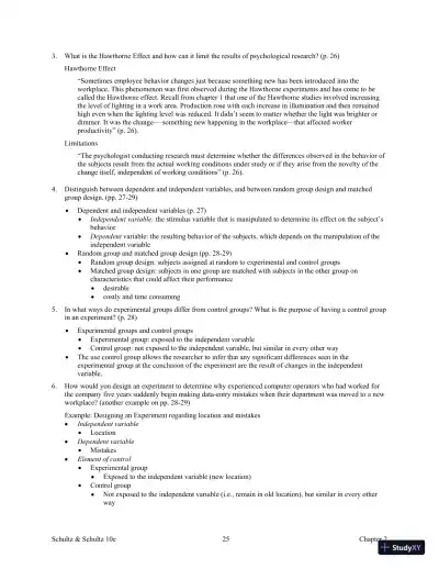 Test Bank For Psychology and Work Today, 10th Edition - Page 30 preview image