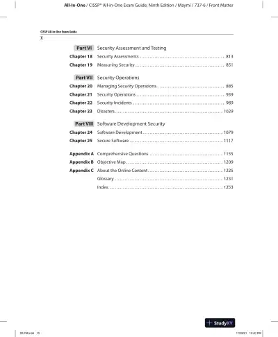 All in One CISSP Exam Guide (2022) - Page 12 preview image