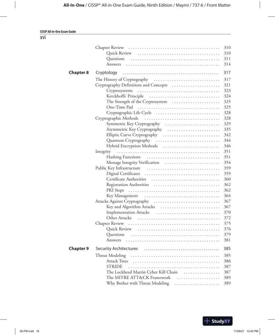 All in One CISSP Exam Guide (2022), page 18