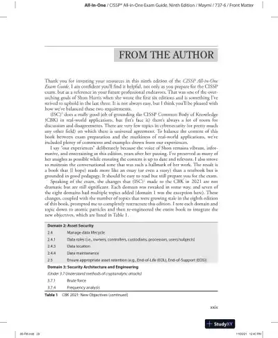 All in One CISSP Exam Guide (2022) - Page 31 preview image