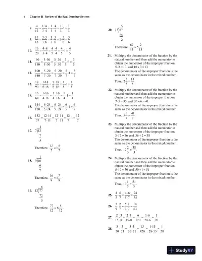 Solution Manual for Algebra for College Students, 9th Edition - Page 13 preview image