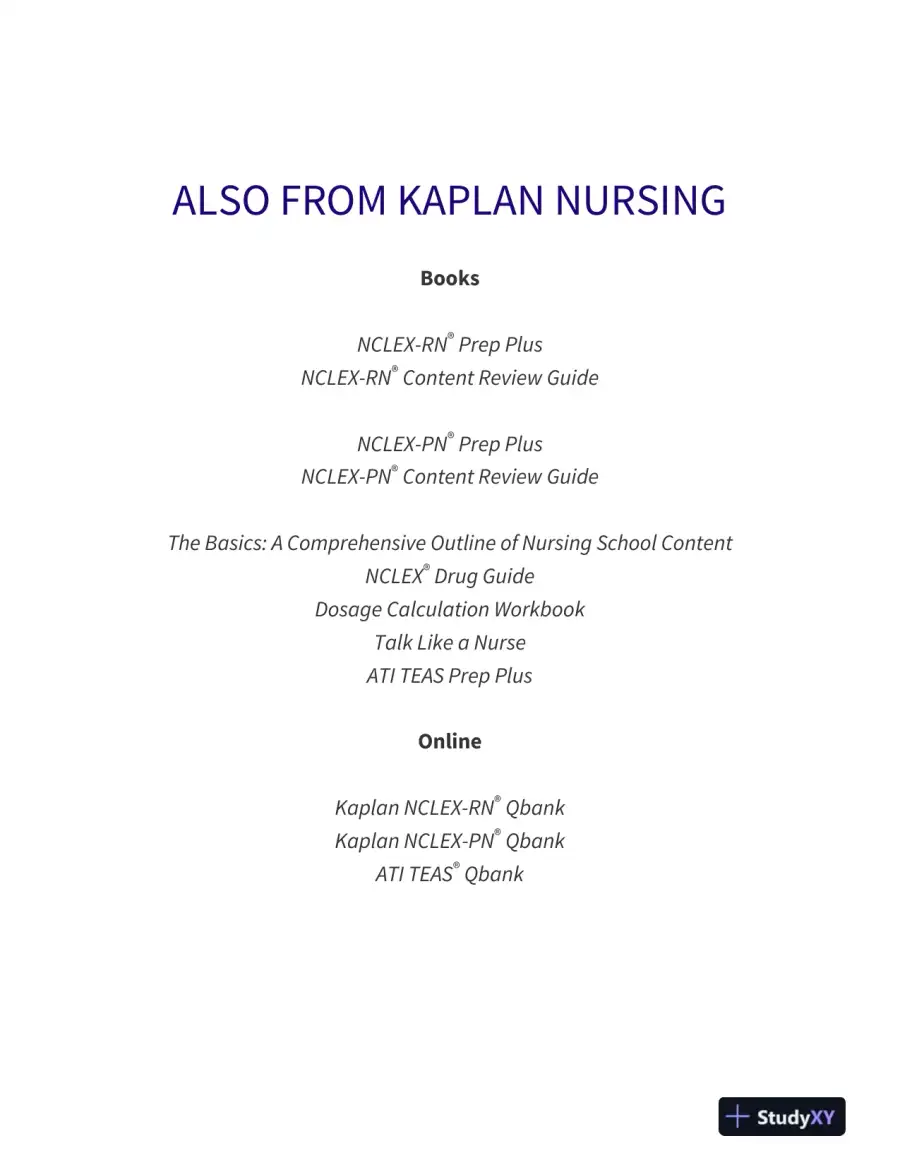 Nursing School Entrance Exams Prep - Your All-in-One Guide to the Kaplan and HESI Exams (2023), page 4