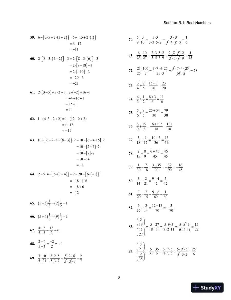 Solution Manual for College Algebra, 10th Edition, page 8