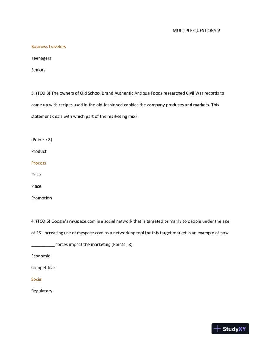 Strategic Marketing Principles: Concepts, Strategies, and Evaluation, page 10