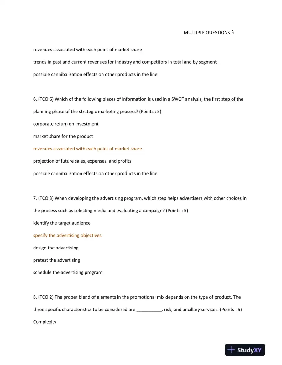 Strategic Marketing Principles: Concepts, Strategies, and Evaluation, page 4