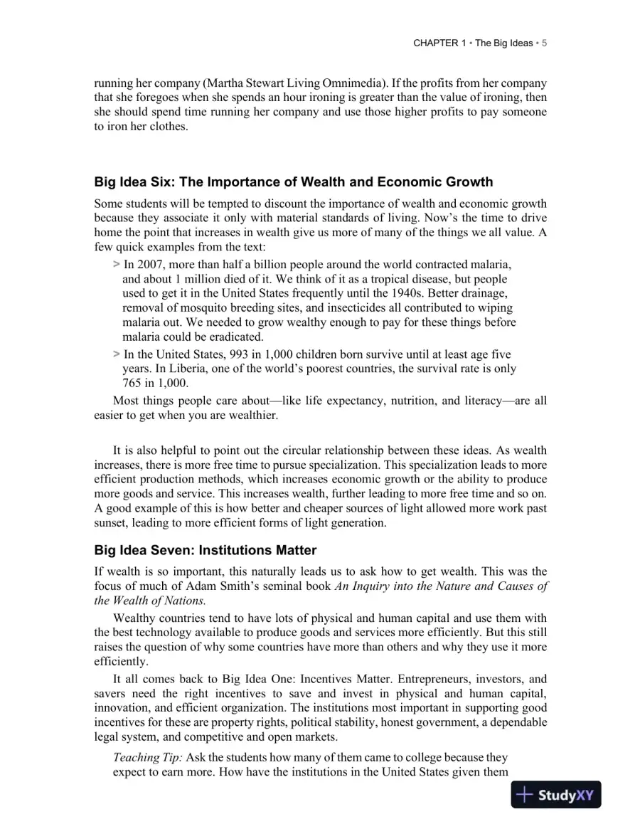 Class Notes For Modern Principles: Microeconomics, 4th Edition, page 6