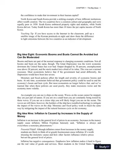 Class Notes For Modern Principles: Microeconomics, 4th Edition - Page 7 preview image