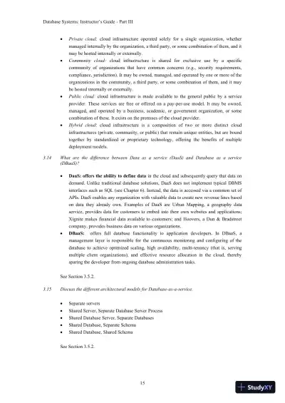 Solution Manual for Database Systems: A Practical Approach to Design, Implementation, and Management, 6th Edition - Page 16 preview image