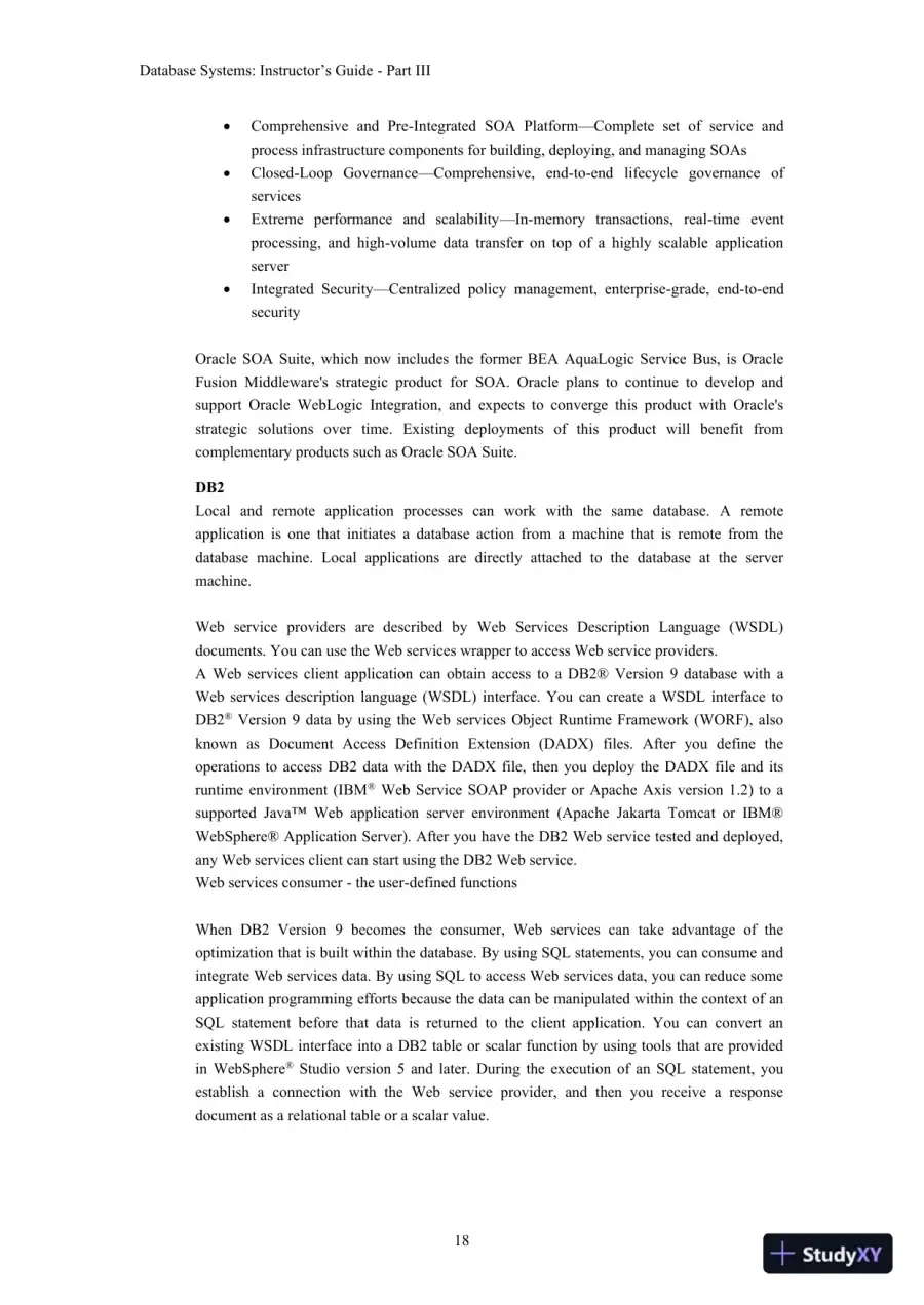 Solution Manual for Database Systems: A Practical Approach to Design, Implementation, and Management, 6th Edition, page 19