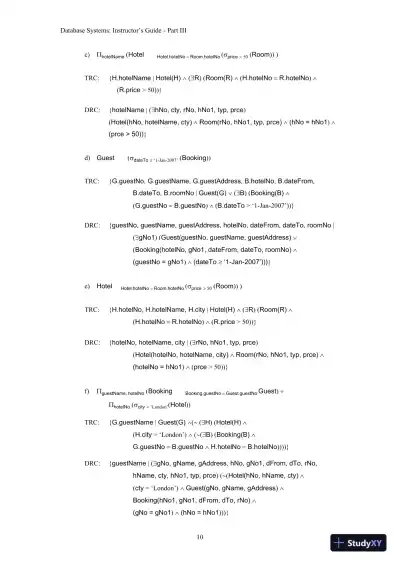 Solution Manual for Database Systems: A Practical Approach to Design, Implementation, and Management, 6th Edition - Page 30 preview image