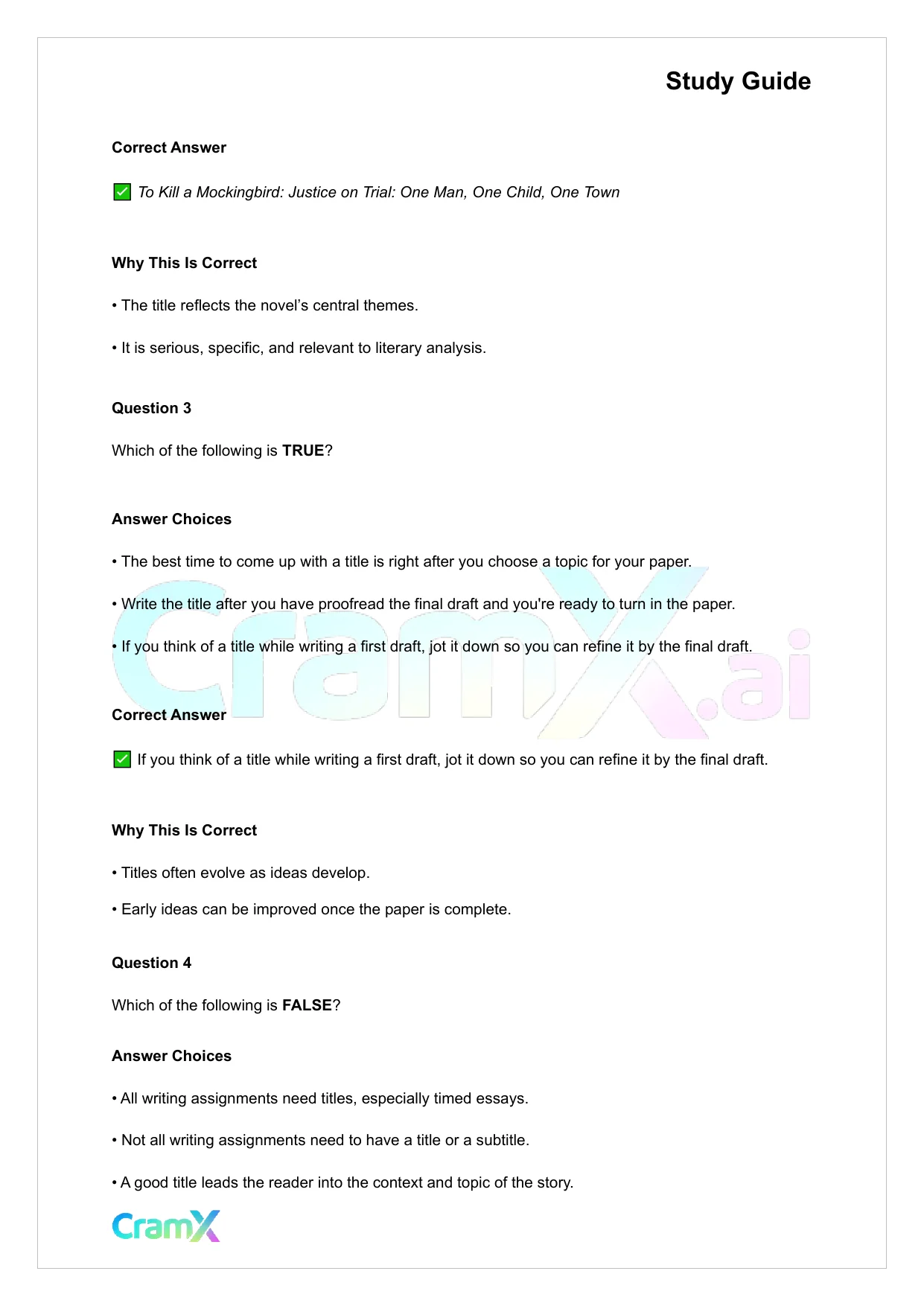 Writing - Revising and Editing - Page 2 preview image