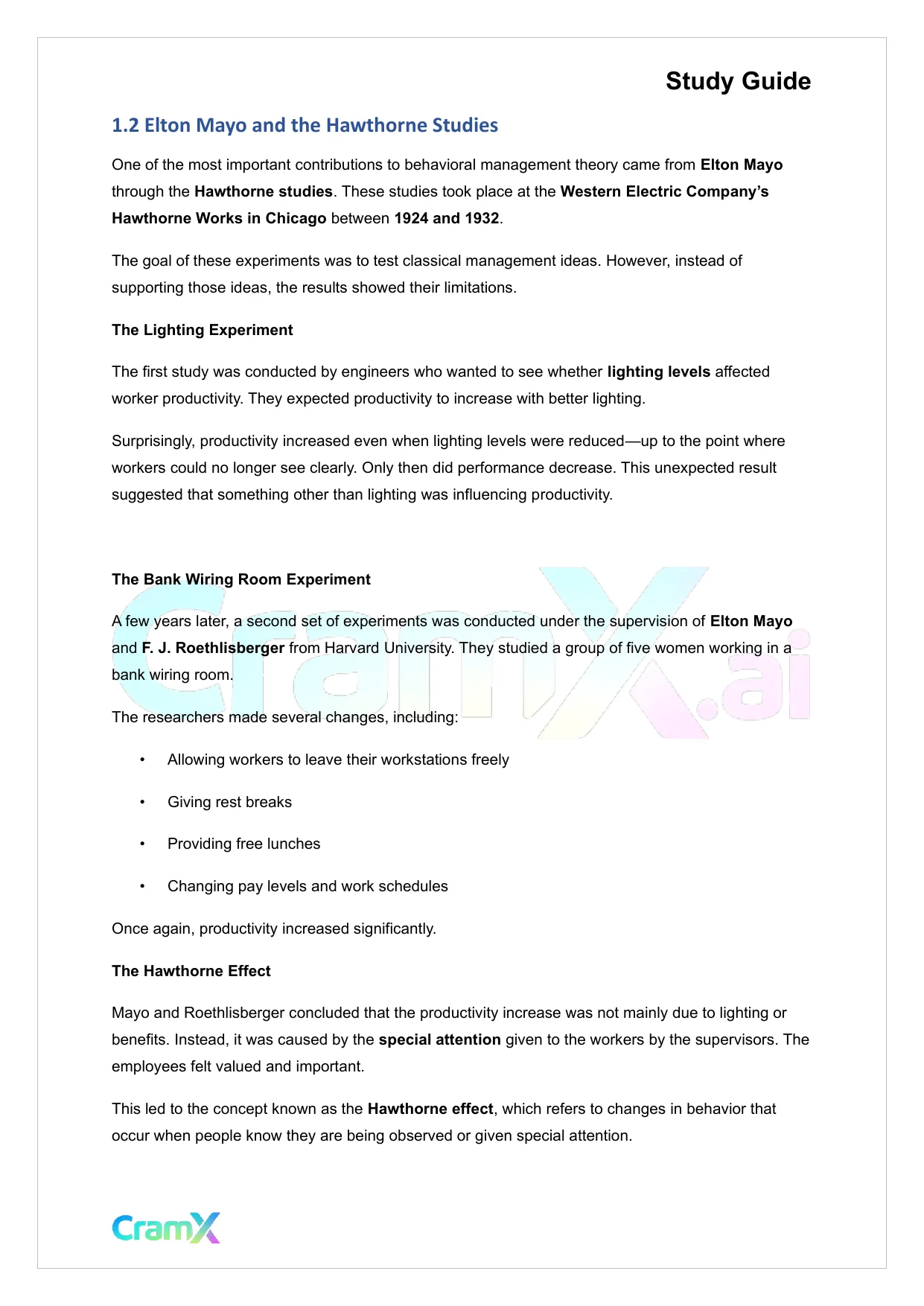 Principles of Management - The Evolution of Management Thought - Page 2 preview image