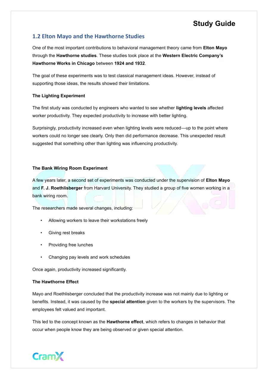 Principles of Management - The Evolution of Management Thought, page 2