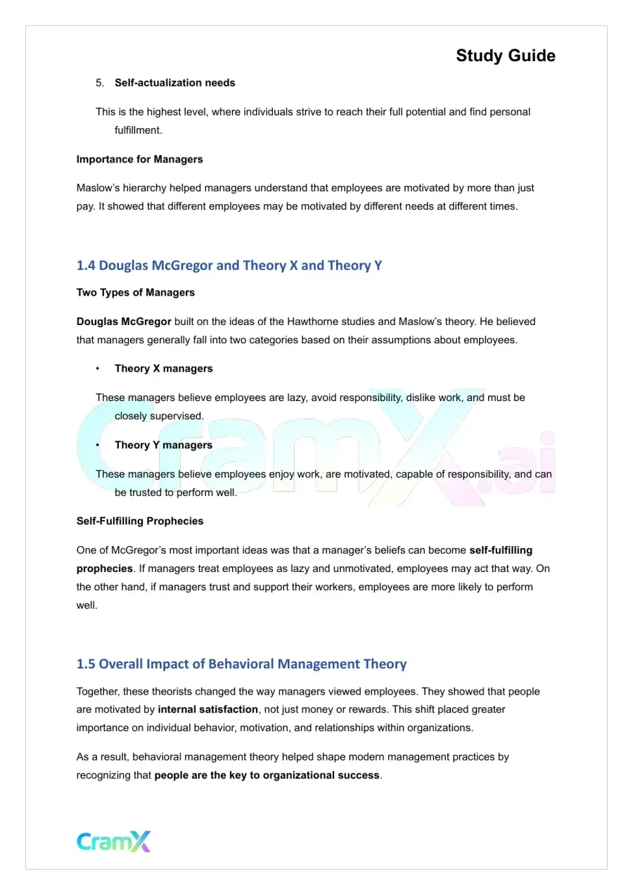 Principles of Management - The Evolution of Management Thought, page 4