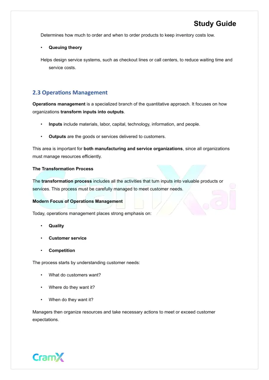 Principles of Management - The Evolution of Management Thought, page 6