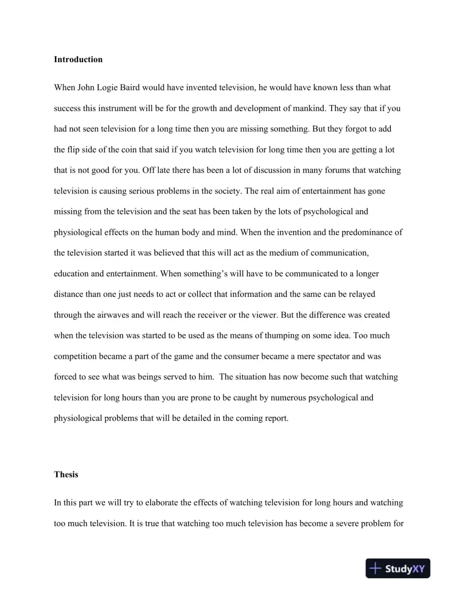 TELEVISION VIEWING, page 3