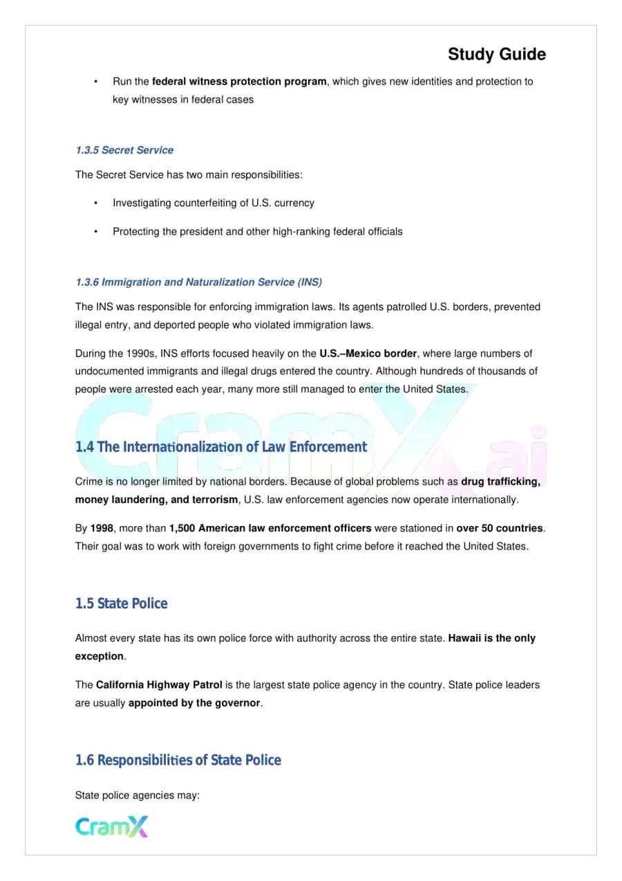 Criminal Justice - Police Function, page 3