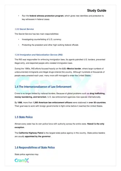 Criminal Justice - Police Function - Page 3 preview image