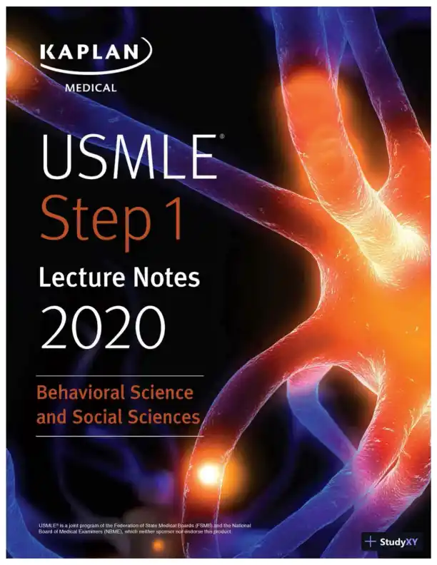 USMLE Step 1 Lecture Notes 2020: Behavioral Science and Social Sciences (2020) - Page 1 preview image