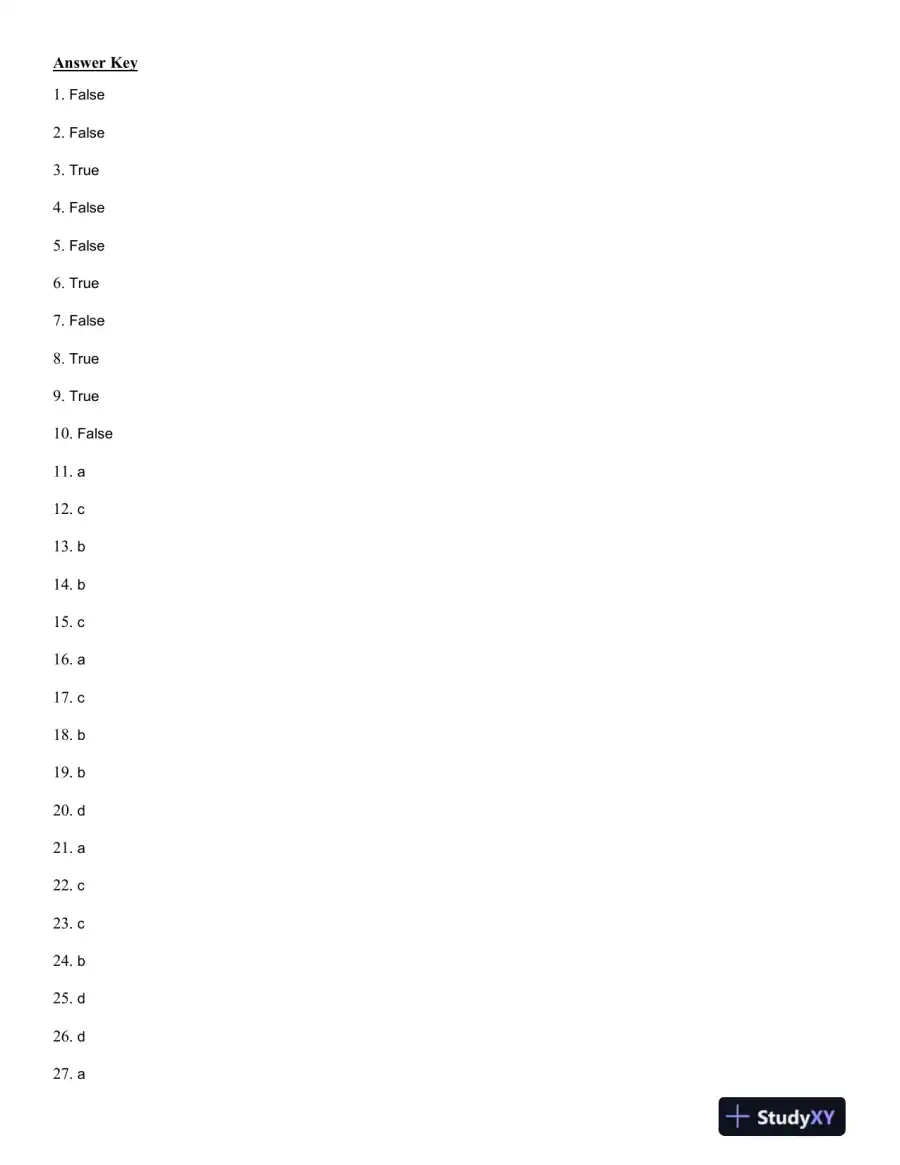 Management of Occupational Health and Safety 7th Edition Test Bank, page 8