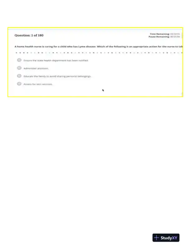 2023 ATI PN Nursing Diagnosis Comprehensive, Predictor With Answers (54 Solved Questions) - Page 1 preview image