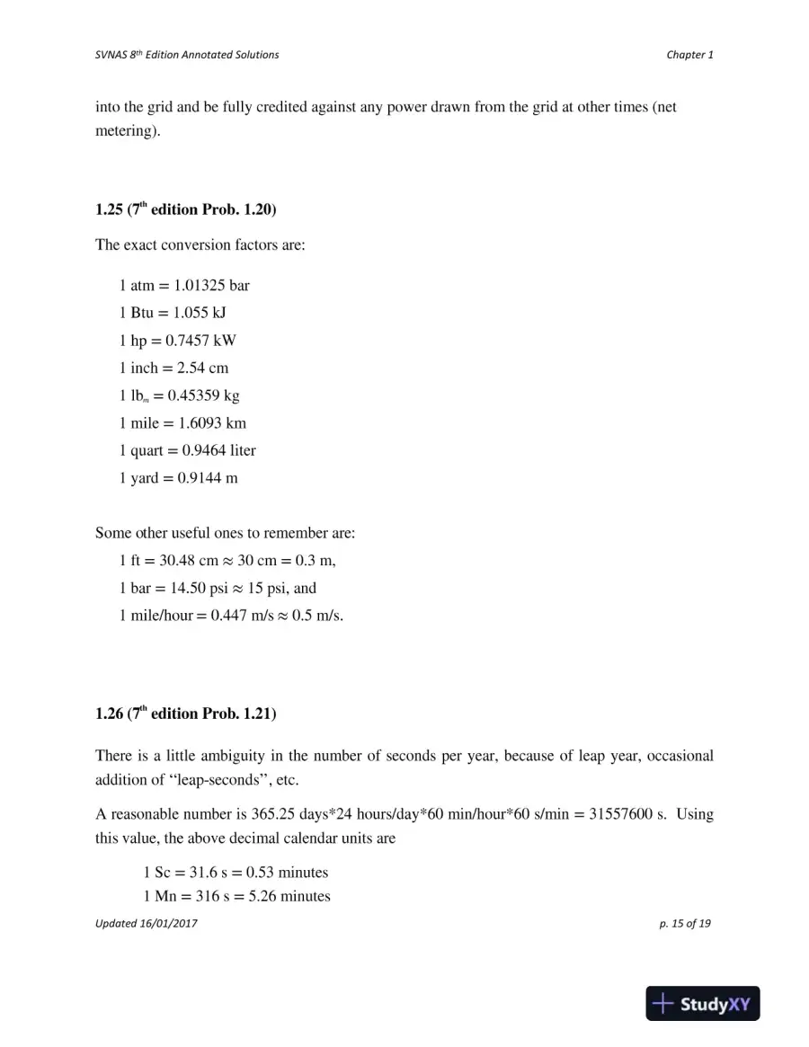 Solution Manual For Introduction to Chemical Engineering Thermodynamics, 8th Edition, page 16