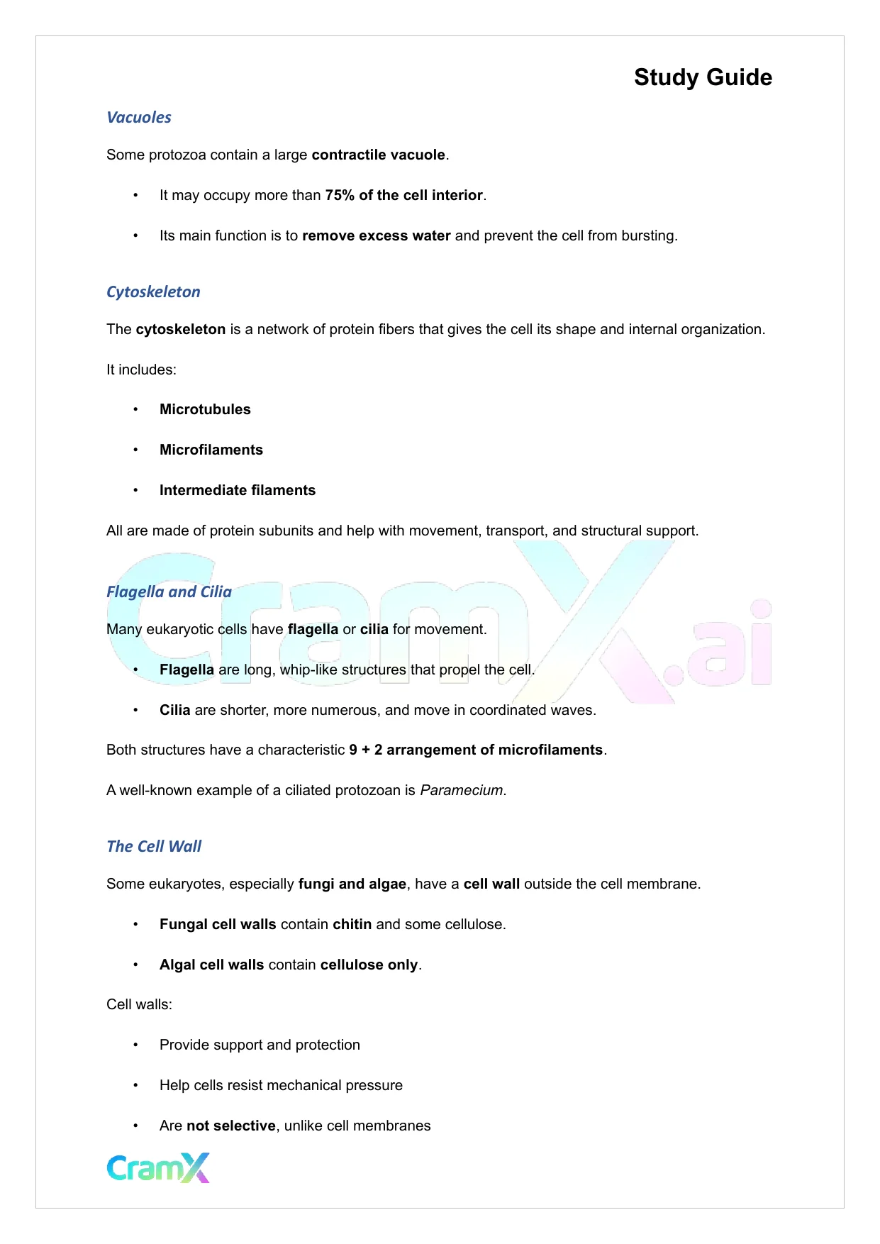 Microbiology - Prokaryotes and Eukaryotes - Page 3 preview image