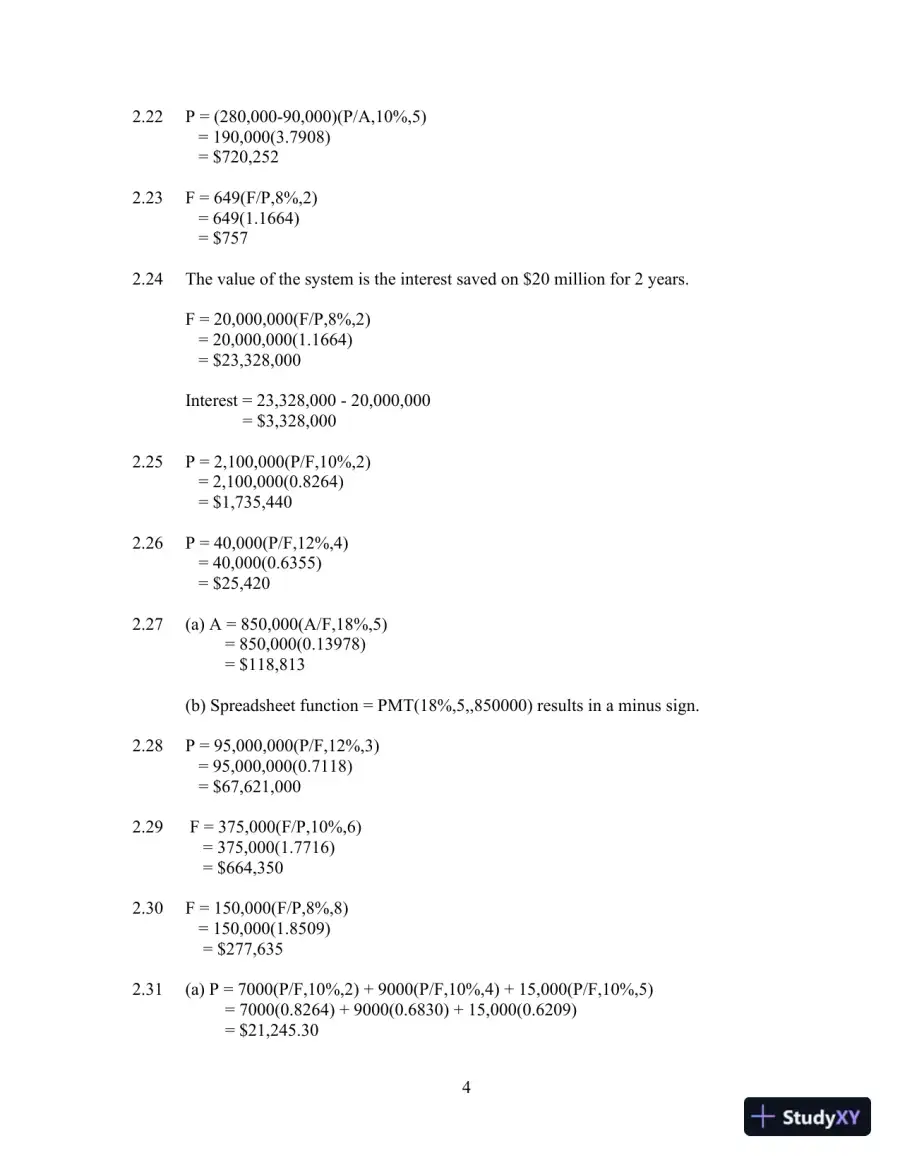 Solution Manual For Basics Of Engineering Economy, 2nd Edition, page 13