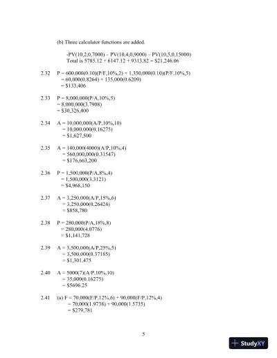Solution Manual For Basics Of Engineering Economy, 2nd Edition - Page 14 preview image