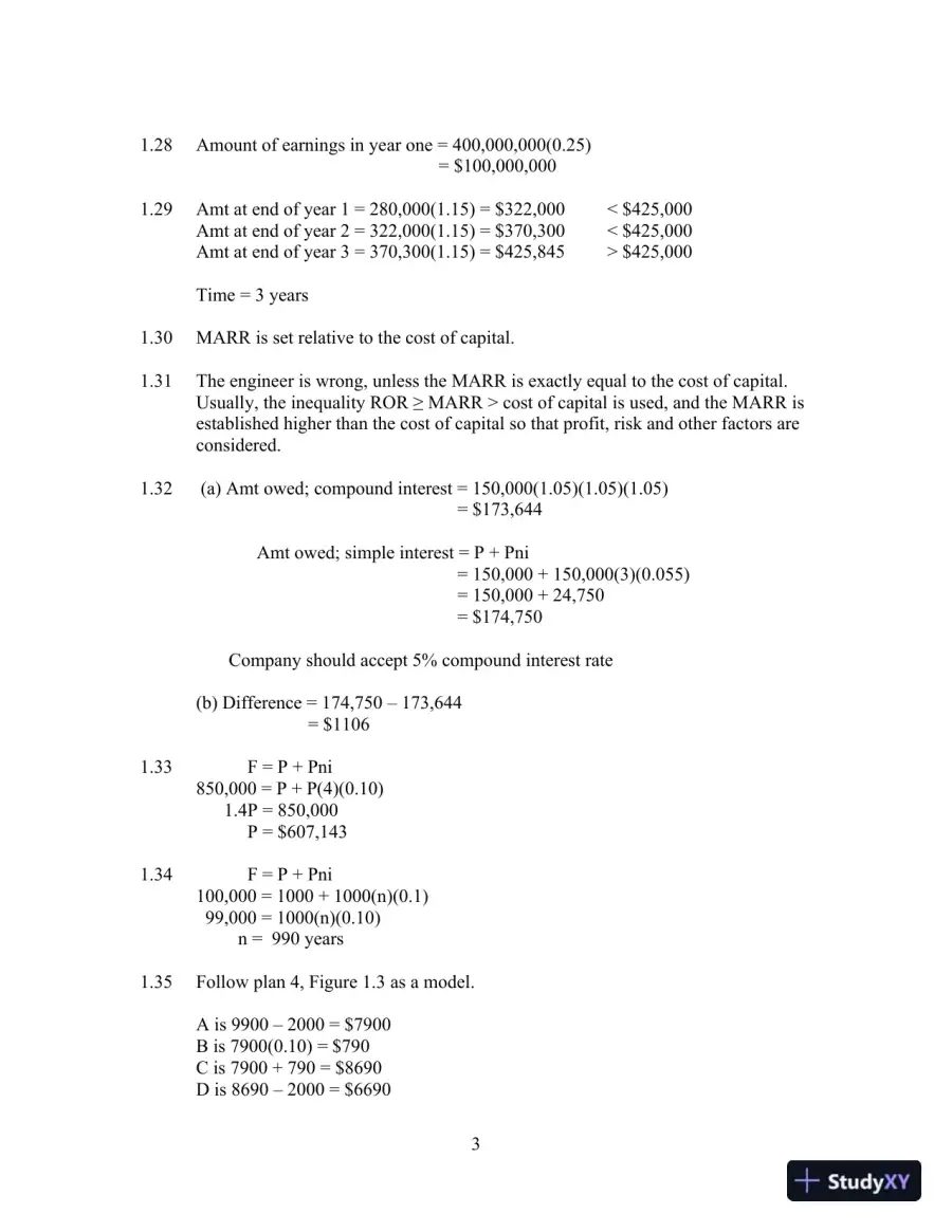 Solution Manual For Basics Of Engineering Economy, 2nd Edition, page 4
