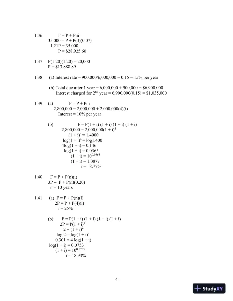 Solution Manual For Basics Of Engineering Economy, 2nd Edition, page 5