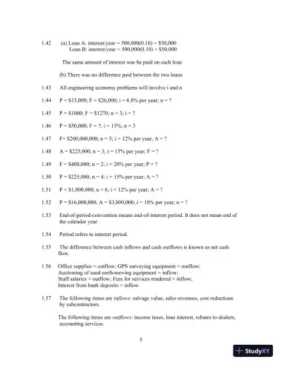 Solution Manual For Basics Of Engineering Economy, 2nd Edition - Page 6 preview image