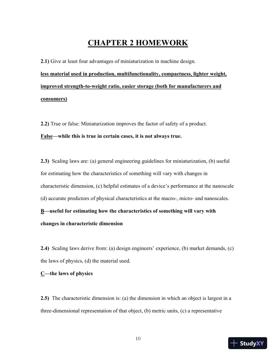Solution Manual For Nanotechnology: Understanding Small Systems, 3rd Edition, page 12