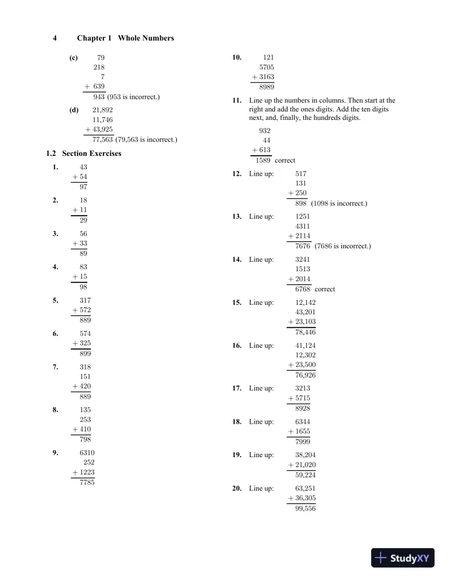 Solution Manual for Basic College Mathematics, 10th Edition, page 10