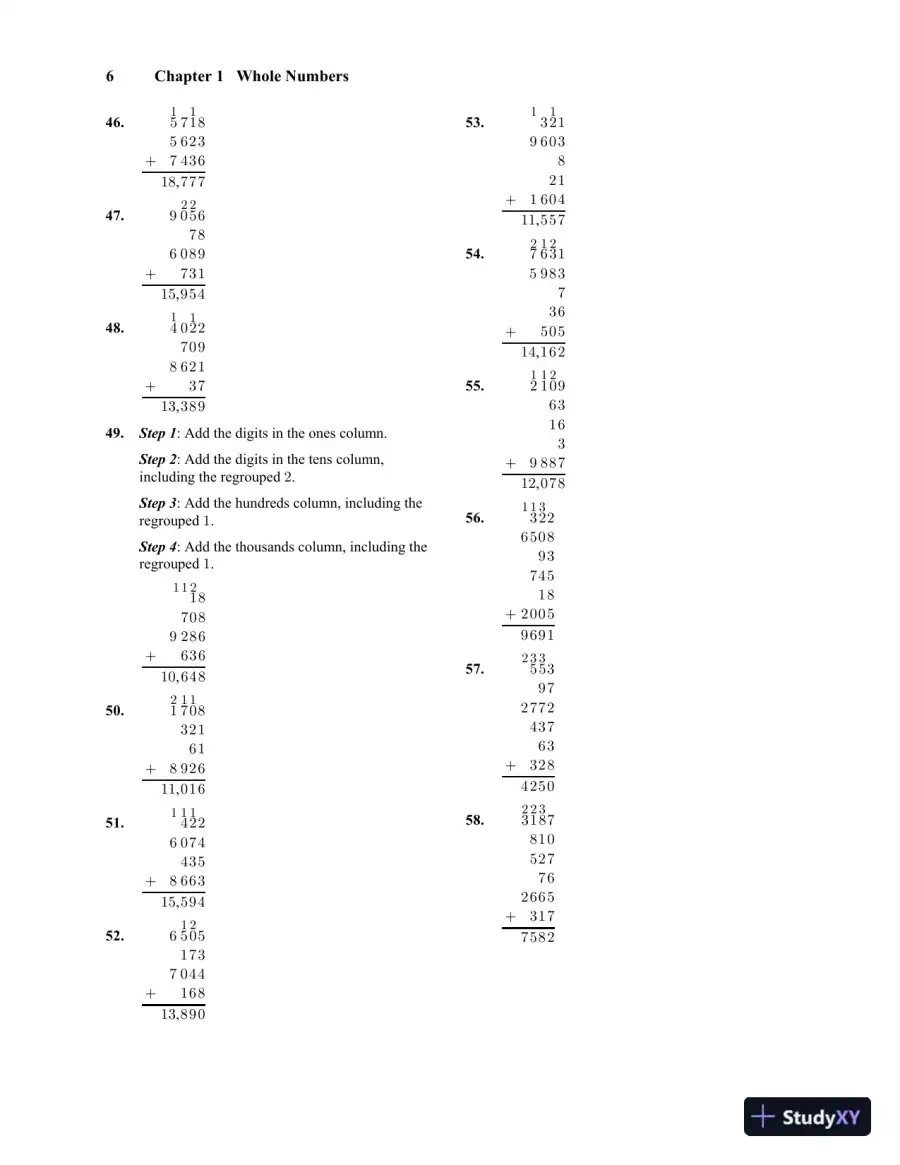 Solution Manual for Basic College Mathematics, 10th Edition, page 12