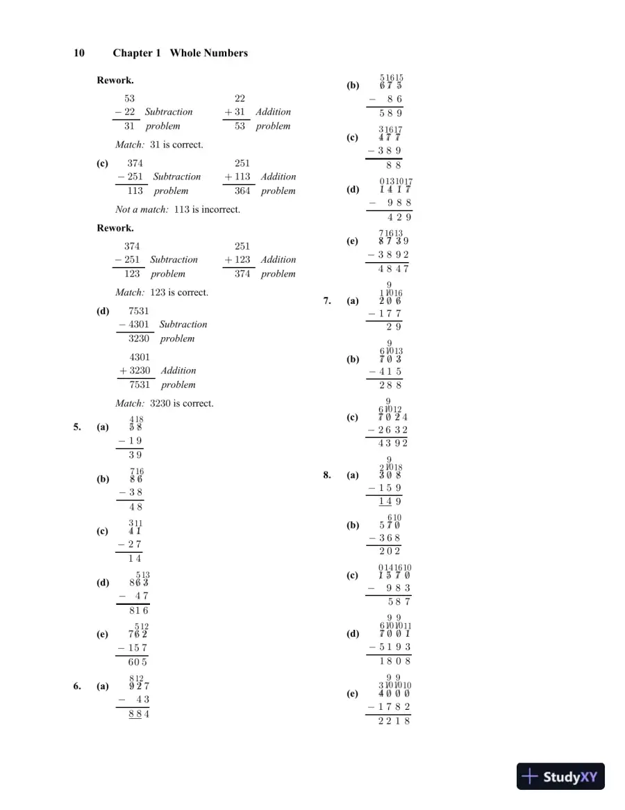 Solution Manual for Basic College Mathematics, 10th Edition, page 16