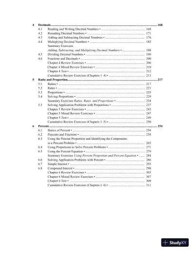 Solution Manual for Basic College Mathematics, 10th Edition - Page 4 preview image