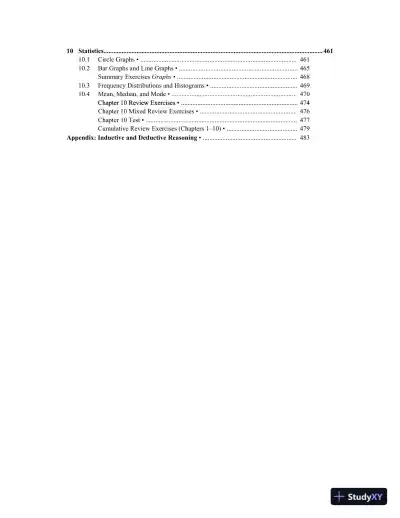 Solution Manual for Basic College Mathematics, 10th Edition - Page 6 preview image